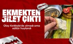 Ekmeğin içinden çıkanı görünce şok oldu