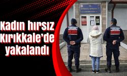 Kadın hırsız Kırıkkale’de yakalandı