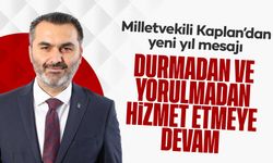 Milletvekili Kaplan’dan Yeni Yıl Mesajı