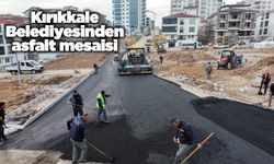 Kırıkkale Belediyesinden asfalt mesaisi