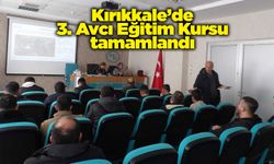 Kırıkkale’de 3. Avcı Eğitim Kursu tamamlandı