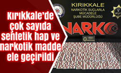 Kırıkkale’de çok sayıda sentetik hap ve narkotik madde ele geçirildi
