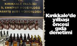 Kırıkkale’de yılbaşı öncesi 64 şişe bandrolsüz içki ele geçirildi