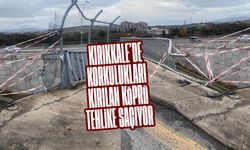 Korkulukları Kırılan Köprü Tehlike Saçıyor