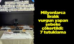 Milyonlarca liralık vurgun yapan şebeke çökertildi: 7 tutuklama