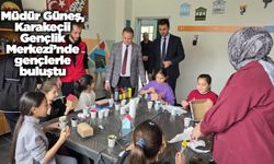 Müdür Güneş, Karakeçili Gençlik Merkezi’nde gençlerle buluştu