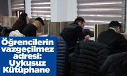 Öğrencilerin vazgeçilmez adresi: Uykusuz Kütüphane