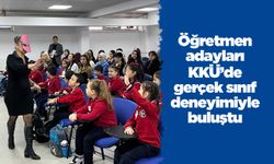 Öğretmen adayları KKÜ’de gerçek sınıf deneyimiyle buluştu