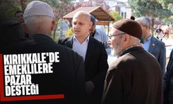 Kırıkkale Belediyesi’nden emeklilere pazar desteği! 689 emekliye destek sağlandı!