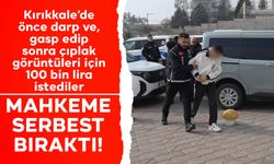 "Gasp" ve "şantaj" iddiasıyla mahkemeye sevk edilen 2 şüpheliye adli kontrol