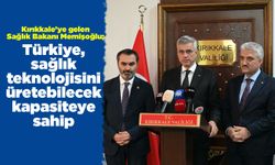 Memişoğlu: Türkiye, sağlık teknolojisini üretebilecek kapasiteye sahip