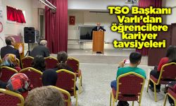 TSO Başkanı Varlı’dan öğrencilere kariyer tavsiyeleri