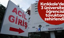 Kırıkkale'de 3 üniversite öğrencisi tavuktan zehirlendi