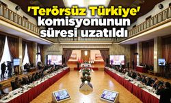 'Terörsüz Türkiye' komisyonunun süresi uzatıldı