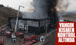 Kırıkkale'de kimya fabrikasındaki yangın kısmen kontrol altına alındı