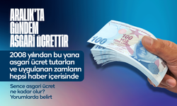 Yıllara göre asgari ücretler