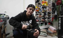 Erkek egemen mesleğe kadın eli değdi