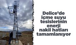 Delice’de içme suyu tesislerinin enerji nakil hatları tamamlanıyor