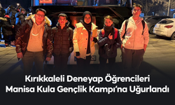 Kırıkkaleli Deneyap Öğrencileri Manisa Kula Gençlik Kampı’na Uğurlandı