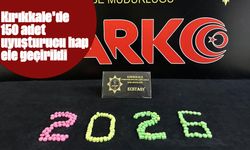 Kırıkkale’de 150 adet uyuşturucu hap ele geçirildi