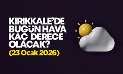 Kırıkkale’de Bugün Hava Nasıl Olacak 23 Ocak 2026