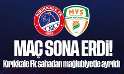Kırıkkale FK, sahadan mağlubiyetle ayrıldı! 1-0