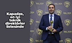 Kapadze, en iyi teknik direktörler listesinde