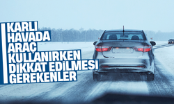 Karlı Havada Araç Kullanırken Dikkat Edilmesi Gerekenler