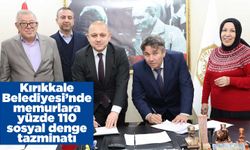 Kırıkkale Belediyesi’nde memurlara yüzde 110 sosyal denge tazminatı