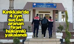 Kırıkkale’de 4 ayrı suçtan aranan firari hükümlü yakalandı