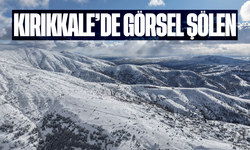 Kar hasretini bin 744 rakımlı dağda giderdiler: Zirvede kış manzarası görsel şölen sundu