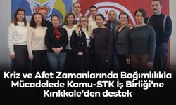 Kriz ve Afet Zamanlarında Bağımlılıkla Mücadelede Kamu-STK İş Birliği'ne Kırıkkale'den destek