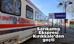 Sarıkamış Ekspresi Kırıkkale’den geçti