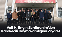 Vali H. Engin Sarıibrahim’den Karakeçili Kaymakamlığına Ziyaret