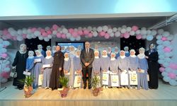 22 öğrenci hafızlığa ilk adımı attı