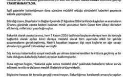 'Bakanlık Narin Güran cinayetine aylar sonra müdahil oldu' iddiasına yalanlama