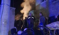 Devrilen soba yangına yol açtı: 1 kişi yaralandı