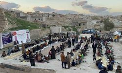 Konya Büyükşehir, Suriye'de iftar sofraları kuruyor