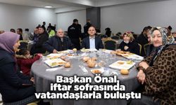 Başkan Önal, iftar sofrasında vatandaşlarla buluştu
