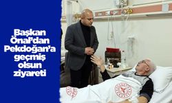 Başkan Önal’dan Pekdoğan’a geçmiş olsun ziyareti