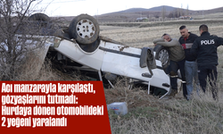 Acı manzarayla karşılaştı, gözyaşlarını tutmadı: Hurdaya dönen otomobildeki 2 yeğeni yaralandı