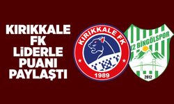 Kırıkkale FK, sahadan beraberlikle ayrıldı