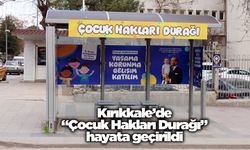 Kırıkkale’de “Çocuk Hakları Durağı” hayata geçirildi