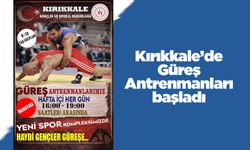 Kırıkkale’de Güreş Antrenmanları başladı