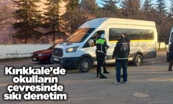 Kırıkkale’de okulların çevresinde sıkı denetim