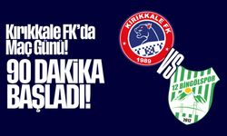 Kırıkkale FK – 12 Bingölspor Maçı Başladı