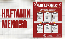 Kırıkkale Kent Lokantası’nda Haftanın Menüsü!