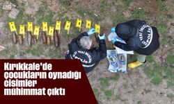 Çocukların oynadığı cisimler mühimmat çıktı: 11 adet top mermisi muhafaza altına alındı