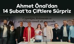 Başkan Ahmet Önal’dan 14 Şubat’ta Çiftlere Sürpriz