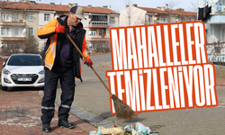 Kırıkkale Belediyesi’nden Mahallelerde Temizlik Çalışması